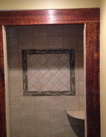 tile installation example from J&J Carpets LLC in GA