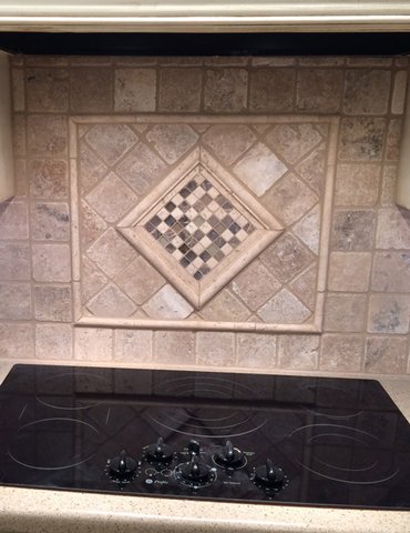 tile installation example from J&J Carpets LLC in GA